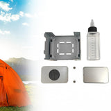 Maxbell Alcohol Stove Tool Lightweight Burner Pocket for Camping Fishing Hiking B