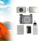 Maxbell Alcohol Stove Tool Lightweight Burner Pocket for Camping Fishing Hiking C