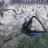 Maxbell 80cm Collapsible Fishing Nets Foldable for Catching Steelhead