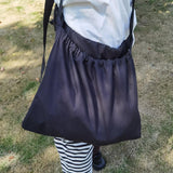 Maxbell Garden Berry Picking Bag Pouch Vegetable Harvest Bag Garden Storage Apron Black
