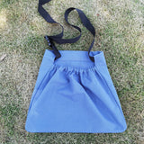 Maxbell Garden Berry Picking Bag Pouch Vegetable Harvest Bag Garden Storage Apron Blue
