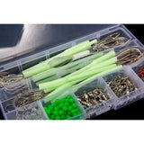 Maxbell 289Pcs Fishing Tackle Box Kit with Storage Case for Beginners Freshwater