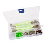 Maxbell 289Pcs Fishing Tackle Box Kit with Storage Case for Beginners Freshwater
