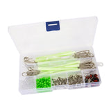 Maxbell 289Pcs Fishing Tackle Box Kit with Storage Case for Beginners Freshwater