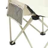 Maxbell Camping Folding Chair Picnics Home Furniture Folded for Patio Lawn Travel White