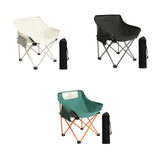 Maxbell Camping Folding Chair Picnics Home Furniture Folded for Patio Lawn Travel White