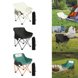 Maxbell Camping Folding Chair Picnics Home Furniture Folded for Patio Lawn Travel White