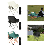 Maxbell Camping Folding Chair Picnics Home Furniture Folded for Patio Lawn Travel White