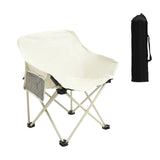 Maxbell Camping Folding Chair Picnics Home Furniture Folded for Patio Lawn Travel White