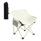 Maxbell Camping Folding Chair Picnics Home Furniture Folded for Patio Lawn Travel White