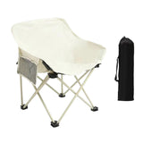 Maxbell Camping Folding Chair Picnics Home Furniture Folded for Patio Lawn Travel White
