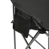 Maxbell Camping Folding Chair Picnics Home Furniture Folded for Patio Lawn Travel Black