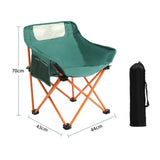 Maxbell Camping Folding Chair Picnics Home Furniture Folded for Patio Lawn Travel Green