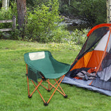 Maxbell Camping Folding Chair Picnics Home Furniture Folded for Patio Lawn Travel Green
