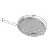 Maxbell Barbecue Grill Cooking Rack Round Campfire Grill for Fishing Hiking Home