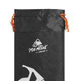 Maxbell Drawstring Storage Pouch Bag Compact Folding Organizer for Camping Tent Black