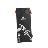 Maxbell Drawstring Storage Pouch Bag Compact Folding Organizer for Camping Tent Black