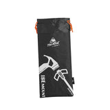 Maxbell Drawstring Storage Pouch Bag Compact Folding Organizer for Camping Tent Black