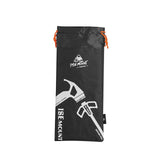 Maxbell Drawstring Storage Pouch Bag Compact Folding Organizer for Camping Tent Black
