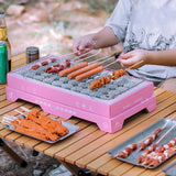 Maxbell Barbecue Oven stoves Disposable Grill Rack Picnic Firepit Firewood Bar Dining Large