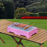 Maxbell Barbecue Oven stoves Disposable Grill Rack Picnic Firepit Firewood Bar Dining Large