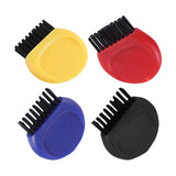 Maxbell Mini Club Brush Outdoor Exercise for Irons Balls Shoes Golf Accessories Yellow