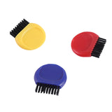 Maxbell Mini Club Brush Outdoor Exercise for Irons Balls Shoes Golf Accessories Yellow