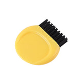 Maxbell Mini Club Brush Outdoor Exercise for Irons Balls Shoes Golf Accessories Yellow