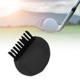 Maxbell Mini Club Brush Outdoor Exercise for Irons Balls Shoes Golf Accessories Black