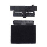Maxbell 2x Quick Release Buckle Set Tube Cummerbund Adapter for Cosplay Tool 6094 Black