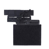 Maxbell 2x Quick Release Buckle Set Tube Cummerbund Adapter for Cosplay Tool 6094 Black