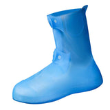 Maxbell Waterproof Shoes Cover Adults Boot Protector Anti Slip Rain Boots Cover M Blue