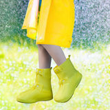 Maxbell Waterproof Shoes Cover Adults Boot Protector Anti Slip Rain Boots Cover XL Yellow