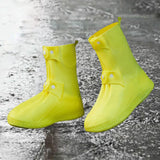 Maxbell Waterproof Shoes Cover Adults Boot Protector Anti Slip Rain Boots Cover XXL Yellow