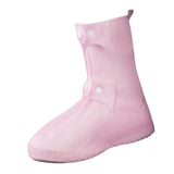 Maxbell Waterproof Shoes Cover Adults Boot Protector Anti Slip Rain Boots Cover M Pink