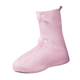 Maxbell Waterproof Shoes Cover Adults Boot Protector Anti Slip Rain Boots Cover XL Pink