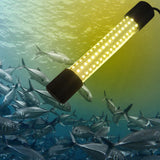 Maxbell Aluminum LED Submersible Fishing Light Underwater Lamp Night Fishing Finder Yellow Light