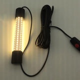 Maxbell Aluminum LED Submersible Fishing Light Underwater Lamp Night Fishing Finder Yellow Light