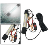 Maxbell Aluminum LED Submersible Fishing Light Underwater Lamp Night Fishing Finder White Light