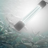 Maxbell Aluminum LED Submersible Fishing Light Underwater Lamp Night Fishing Finder White Light