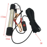 Maxbell Aluminum LED Submersible Fishing Light Underwater Lamp Night Fishing Finder Green Light