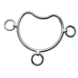Maxbell Multifunction Chifney Horse Bit Mouth Stable Silver Horse Equipment