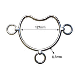 Maxbell Multifunction Chifney Horse Bit Mouth Stable Silver Horse Equipment