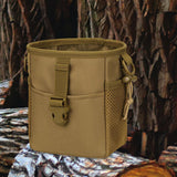 Maxbell Pouch Bag Multifunction Portable Holder Pack Durable for Hiking Sports Brown