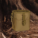Maxbell Pouch Bag Multifunction Portable Holder Pack Durable for Hiking Sports Brown