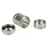 Maxbell Metal Alcohol Burner Lamp Case Burning for Survival Teaching Learning Tools