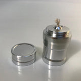Maxbell Metal Alcohol Burner Lamp Case Burning for Survival Teaching Learning Tools