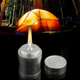 Maxbell Metal Alcohol Burner Lamp Case Burning for Survival Teaching Learning Tools