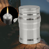 Maxbell Metal Alcohol Burner Lamp Case Burning for Survival Teaching Learning Tools
