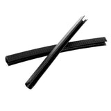 Maxbell 2Pcs Edge Protection Strip Longboard Bumper Skateboard Deck Guards Protector Black